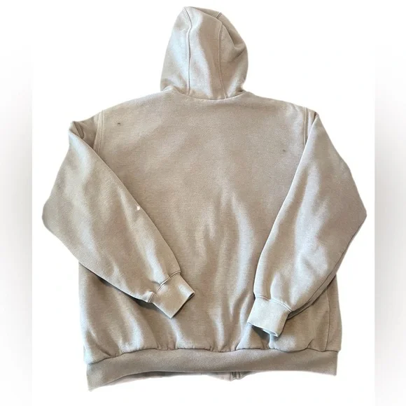 Carhartt Sherpa Lined Zip Front Hooded Sweatshirt 100072 *DISCONTINUED STYLE* - Picture 3 of 12